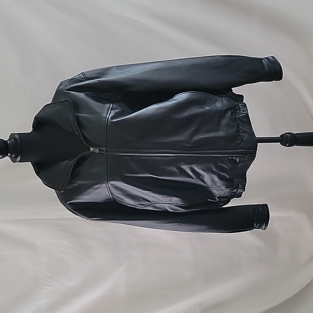 Wilson's leather jacket black size XL, best offer